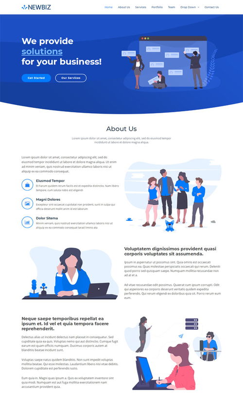 長(zhǎng)春網(wǎng)站建站首選 打造專業(yè)高效的商務(wù)營銷公司網(wǎng)頁模板指南